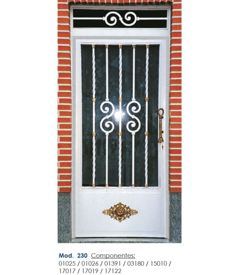 Balaustre Forjado Ese  Macollas Cuadrado 14-16 mm