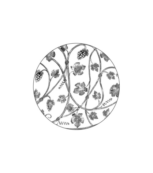 Balaustrada de Forja Adornos de Hojas, Racimos y Espirales Redondo 12 mm