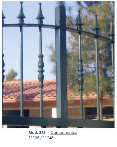 Macolla de Aluminio Fundido Cilindrica con Anillo Central para Redondo 20 mm