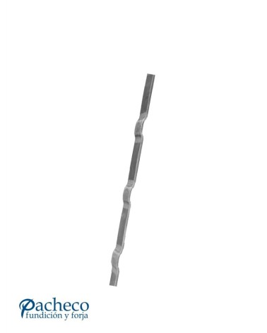 Pletina Quebrada de Forja de 20x4 mm