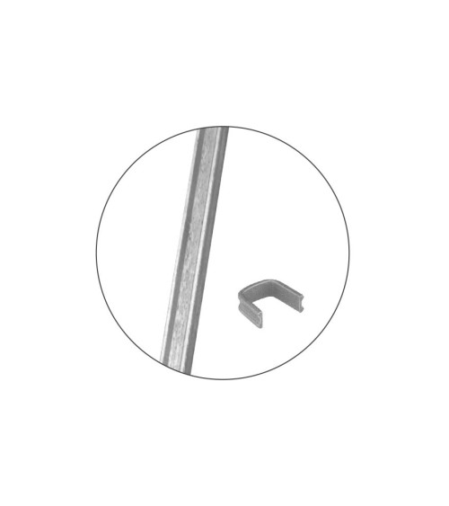 Pletina de Forja para Grapas y Lazos de 14x4 mm