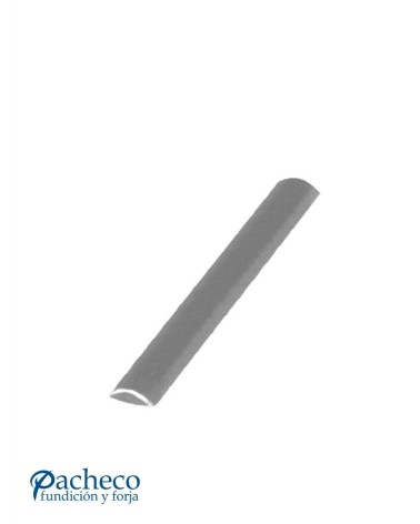 Pasamanos de Forja Liso Media Caña 30x8 - 40x10 - 50x10 mm