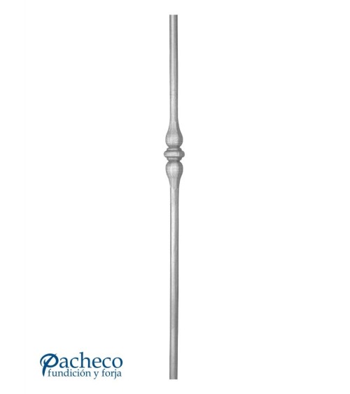 Arranques de Forja para Escalera Adorno Simple Redondo 25 mm