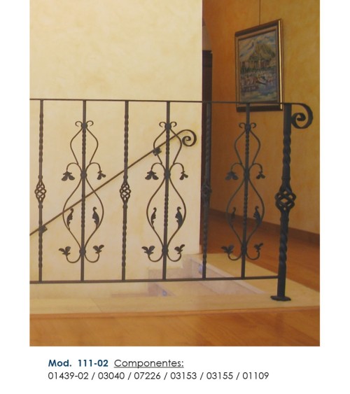 Pasamanos de Forja Liso Media Caña 30x8 - 40x10 - 50x10 mm