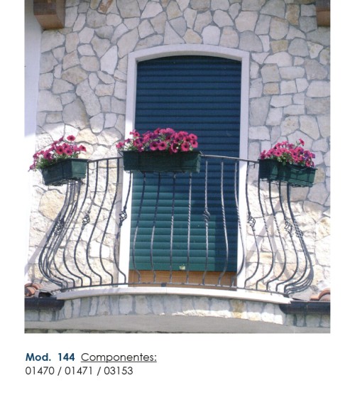 Pasamanos de Forja Liso Media Caña 30x8 - 40x10 - 50x10 mm