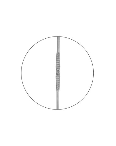 Arranques de Forja para Escalera Espiga Central Cuadrado 30 mm