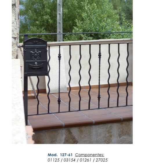 Pasamanos de Forja Liso Media Caña 30x8 - 40x10 - 50x10 mm