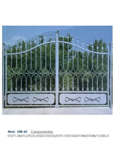 Balaustre Forjado Abanico Simple Forja Cuadrado 16 mm