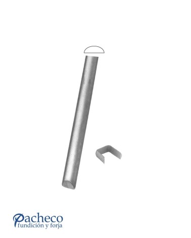 Pletina de Forja para Grapas y Lazos de 14x14 mm