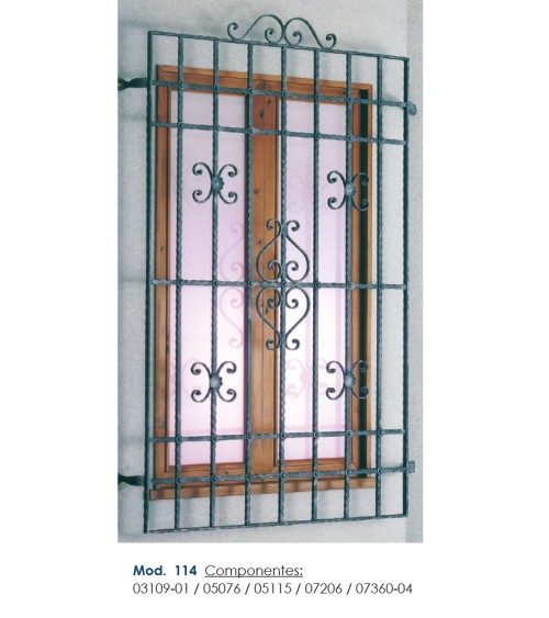 Pletina de Forja Perforada para Ensamblaje Cuadrado 14 mm