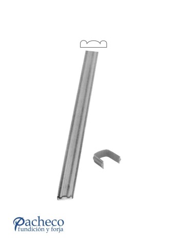 Pletina de Forja para Grapas y Lazos de 20x4 mm