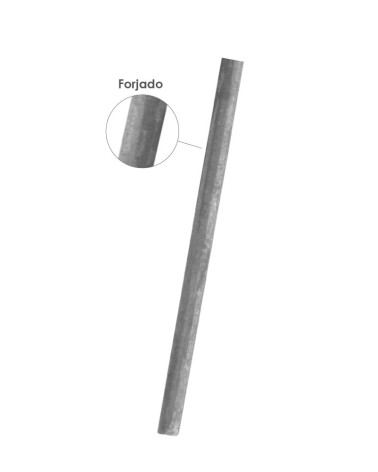 Barra Lisa de Forja Redondo de 12-14mm