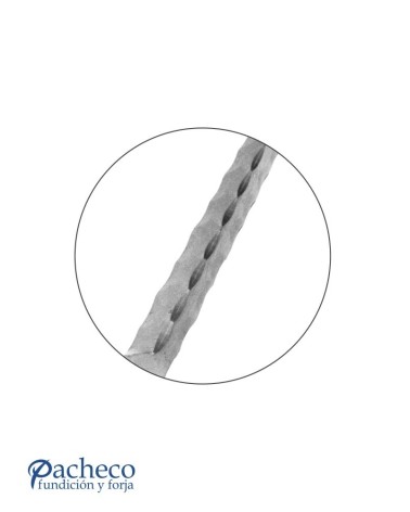 Barra Labrada de Forja Cuadrado 14-16-20-25 mm