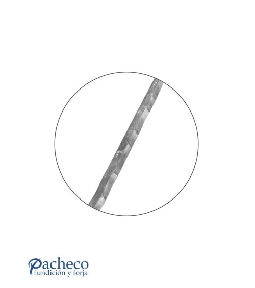 Barra Machada de Forja Cuadrado 12-14 mm