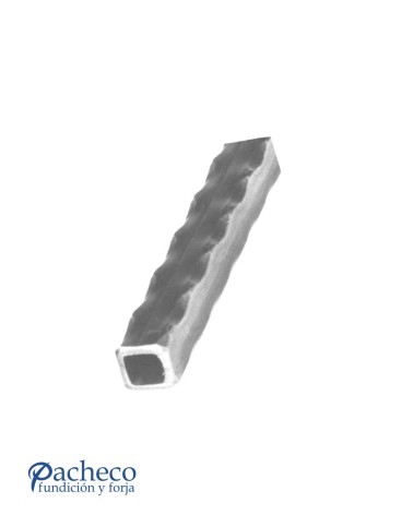 Barra Labrada de Forja Hueco Interior Cuadrado 20-30-40-50-60-100mm