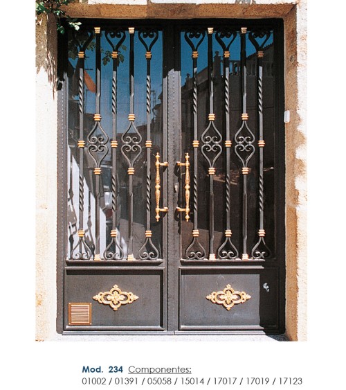 Pieza Central de Forja Corazón Cuadrado 16-20 mm