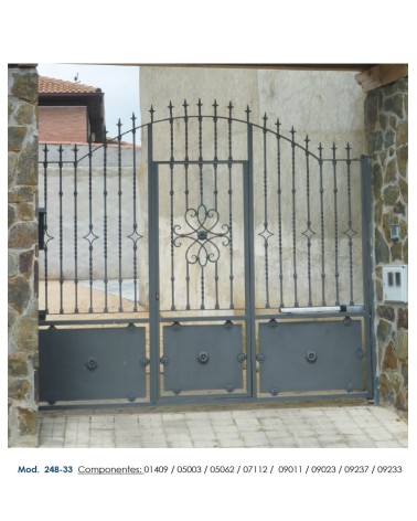 Pieza Central de Forja Rombo Central Cuadrado 16-20 mm