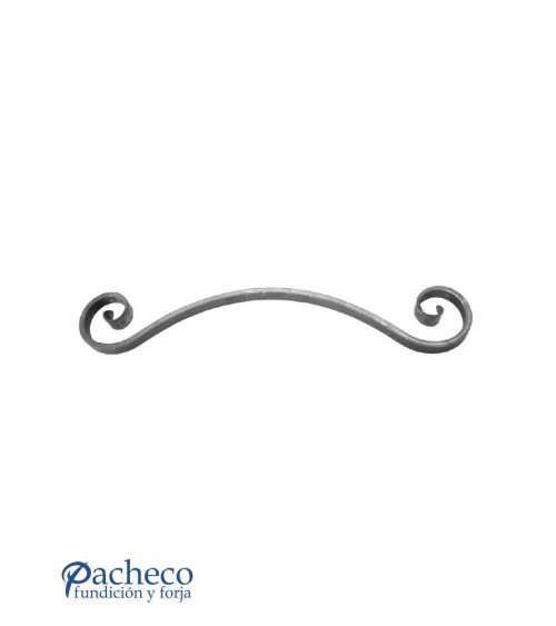 Voluta de Forja Pletina 16x8-20x10 mm
