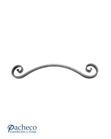 Voluta de Forja Pletina 16x8-20x10 mm