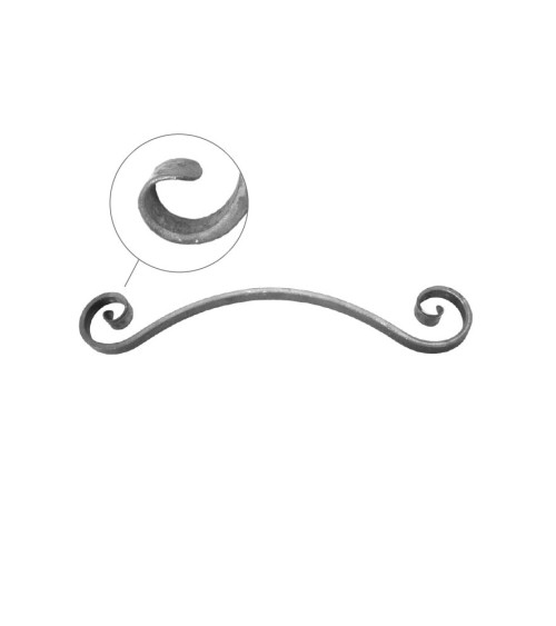 Voluta de Forja Pletina 16x8-20x10 mm