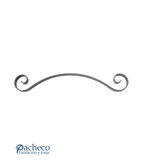 Voluta de Forja Pletina 16x3-20x3 mm