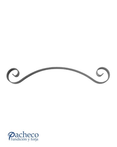 Voluta de Forja Pletina 16x3-20x3 mm