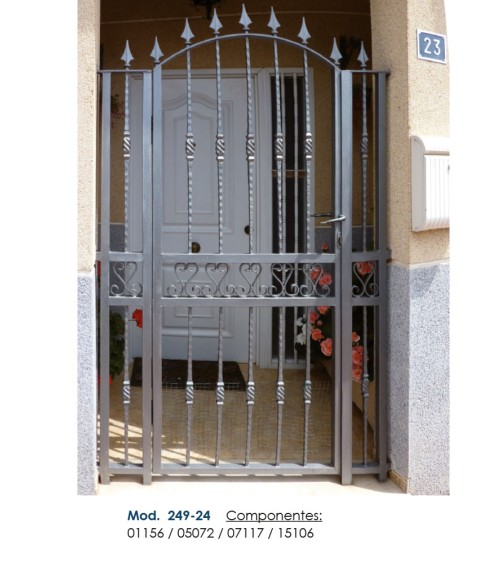 Ese de Forja con Cola de Pez Pletina 12x6 - 14x6 - 16x6 mm