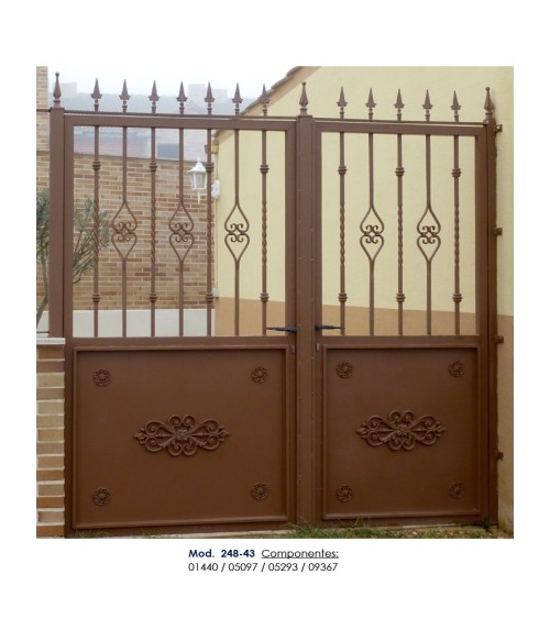 Ese de Forja Alargada con Acabado Pletina Recta 14x6 - 16x4 - 20x6 mm