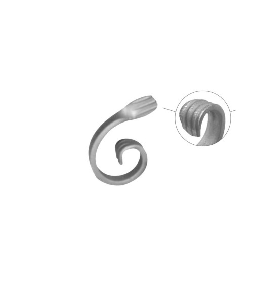 Caracola con Cola de Pez 12x6 - 14x6 - 16x6 mm