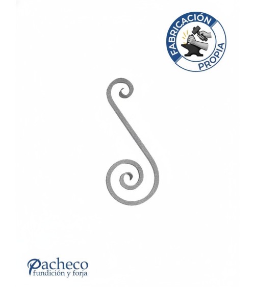 Ese de Forja Acabado Lengua Cuadrado 10 - 12 - 14 mm