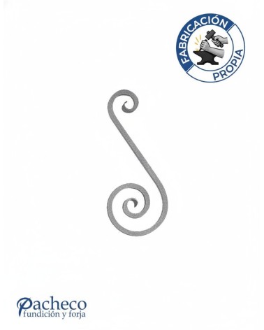 Ese de Forja Acabado Lengua Cuadrado 10 - 12 - 14 mm