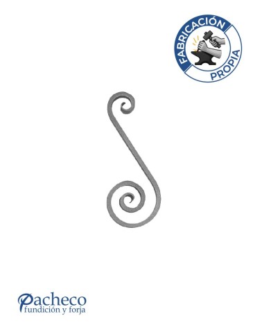 Ese de Forja Acabado Lengua Pletina 20x10 mm