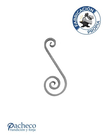 Ese de Forja Acabado Lengua Pletina 16x8 mm