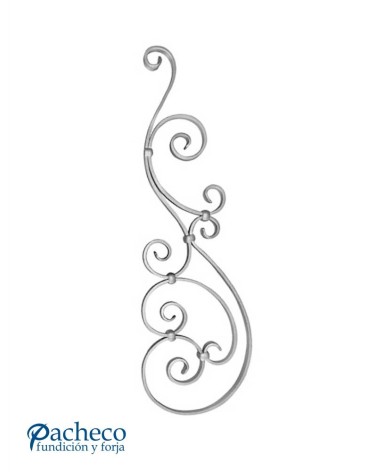 Composición Piezas de Forja Eses y Ces Pletina 20x6 mm