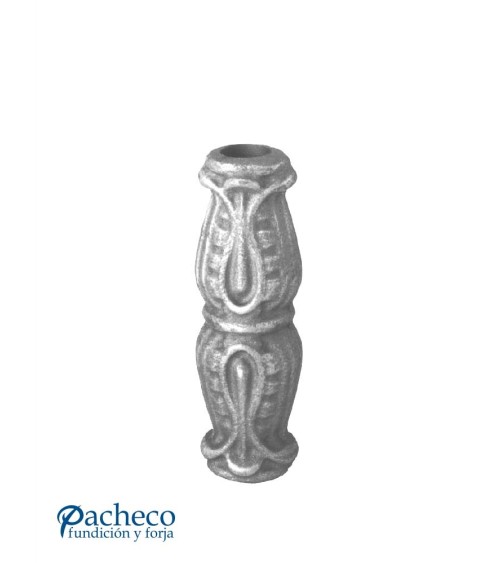 Macolla de Forja Doble Labrada para Redondo 16 mm