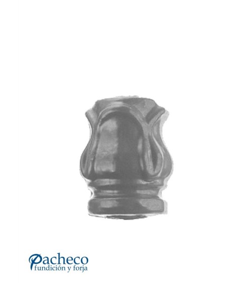 Macolla de Forja Machada para Redondo 16 mm