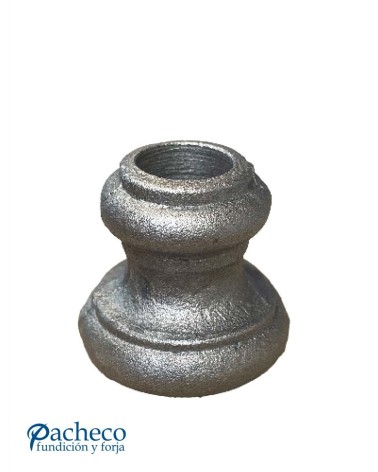 Macolla de Forja Lisa para Redondo 20 mm