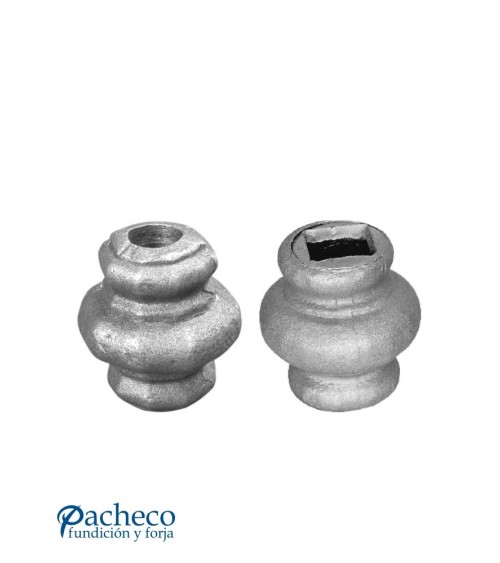 Macolla de Forja para Cuadrado 14-16 mm y para Redondo 14-16 mm