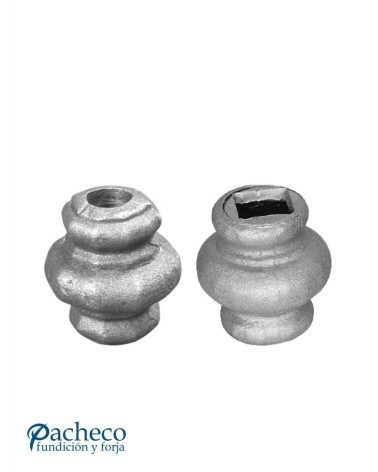 Macolla de Forja para Cuadrado 14-16 mm y para Redondo 14-16 mm