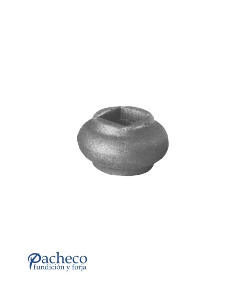 Macolla de Forja Simple para Cuadrado 14-16-20 mm