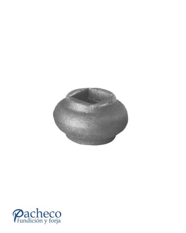 Macolla de Forja Simple para Cuadrado 14-16-20 mm