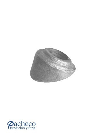 Macolla de Forja Ingleteada Simple para Redondo 16-20 mm