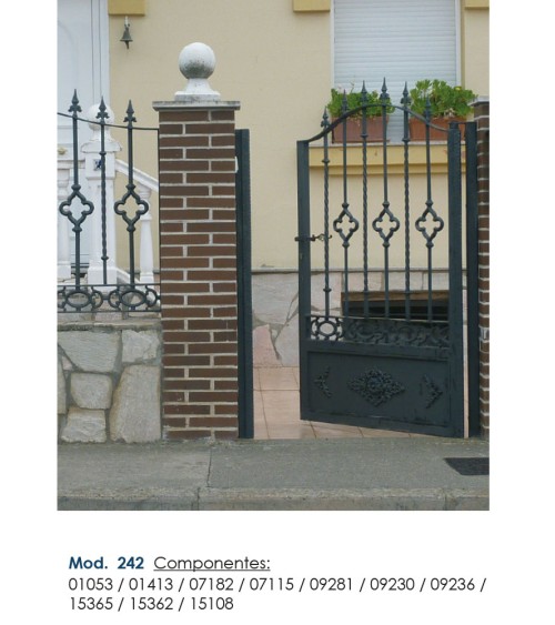 Macolla de Forja Simple Cuadrada para Cuadrado 14-16-20 mm