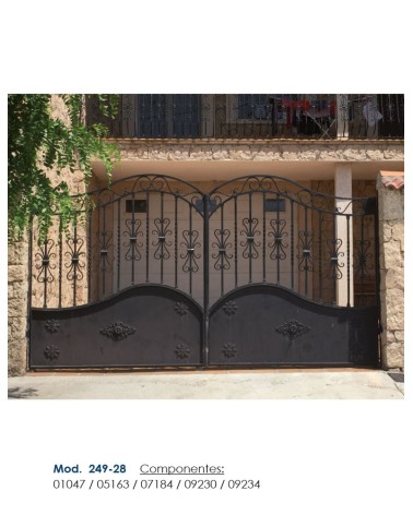 Macolla de Forja Doble Cuadrada para Cuadrado 14-16 mm