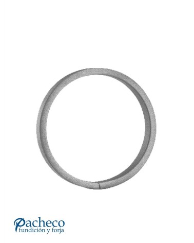 Aro de Forja Liso Pletina 14x6 - 16x6 mm