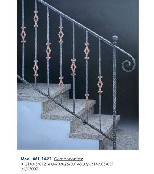 Remate de Forja de Bola con Base Redonda 20-40-45-50 mm