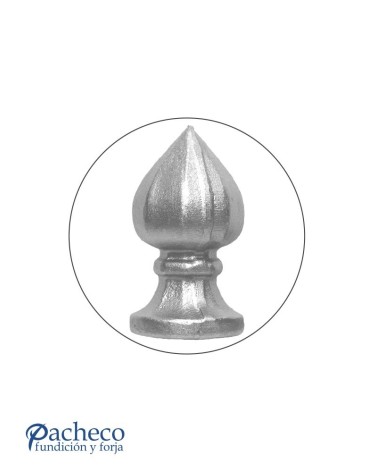 Remate de Forja con Base Redonda 50-95