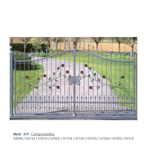 Remate de Forja con Base Redonda 50-95