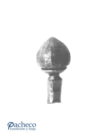 Remate de Forja con Base cuadrada 25 mm