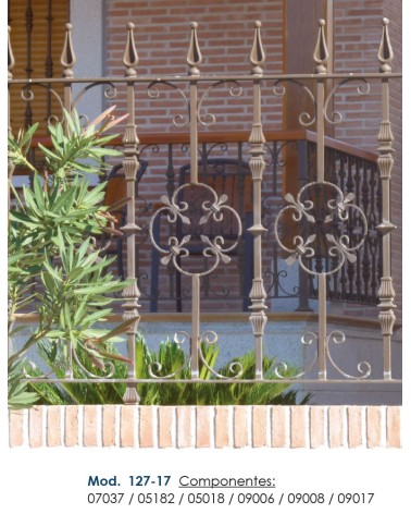 Lanza de Forja de Punta Redonda con Base Redonda 28-30 mm